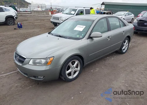 2007 Hyundai Sonata Limited/Se V6 из США, поврежденный, VIN 5NPEU46F37H191861